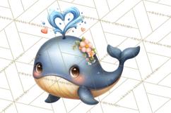 Under the Sea Babies Clipart PNG, Animal Clipart PNG Product Image 5