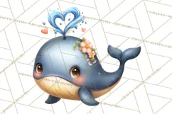 Under the Sea Babies Clipart PNG, Animal Clipart PNG Product Image 5