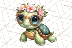 Under the Sea Babies Clipart PNG, Animal Clipart PNG Product Image 2