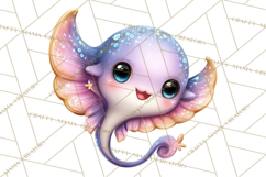 Under the Sea Babies Clipart PNG, Animal Clipart PNG Product Image 4