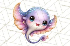 Under the Sea Babies Clipart PNG, Animal Clipart PNG Product Image 4