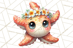 Under the Sea Babies Clipart PNG, Animal Clipart PNG Product Image 5