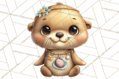 Under the Sea Babies Clipart PNG, Animal Clipart PNG Product Image 5
