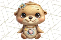 Under the Sea Babies Clipart PNG, Animal Clipart PNG Product Image 5