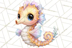 Under the Sea Babies Clipart PNG, Animal Clipart PNG Product Image 3