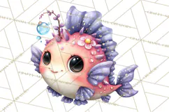 Under the Sea Babies Clipart PNG, Animal Clipart PNG Product Image 5