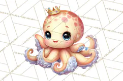 Under the Sea Babies Clipart PNG, Animal Clipart PNG Product Image 2