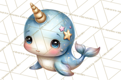 Under the Sea Babies Clipart PNG, Animal Clipart PNG Product Image 4