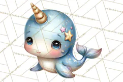 Under the Sea Babies Clipart PNG, Animal Clipart PNG Product Image 4