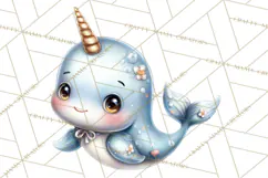 Under the Sea Babies Clipart PNG, Animal Clipart PNG Product Image 2