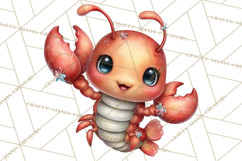 Under the Sea Babies Clipart PNG, Animal Clipart PNG Product Image 4