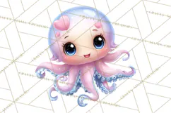Under the Sea Babies Clipart PNG, Animal Clipart PNG Product Image 3