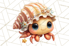 Under the Sea Babies Clipart PNG, Animal Clipart PNG Product Image 5