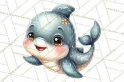 Under the Sea Babies Clipart PNG, Animal Clipart PNG Product Image 2