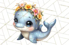 Under the Sea Babies Clipart PNG, Animal Clipart PNG Product Image 3