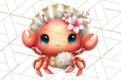 Under the Sea Babies Clipart PNG, Animal Clipart PNG Product Image 3