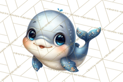 Under the Sea Babies Clipart PNG, Animal Clipart PNG Product Image 4