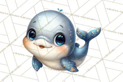 Under the Sea Babies Clipart PNG, Animal Clipart PNG Product Image 4