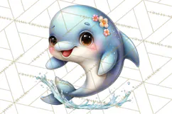 Under the Sea Babies Clipart PNG, Animal Clipart PNG Product Image 2