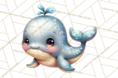 Under the Sea Babies Clipart PNG, Animal Clipart PNG Product Image 4