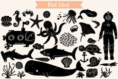 Hand-Drawn Under the Sea Doodles | Ocean Life | Fish Product Image 3