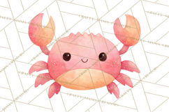 Pastel Underwater Clipart PNG, Baby Sea Animals Clip Art Product Image 2