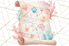 Pastel Underwater Clipart PNG, Baby Sea Animals Clip Art Product Image 2