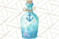 Pastel Underwater Clipart PNG, Baby Sea Animals Clip Art Product Image 3