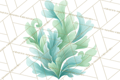 Pastel Underwater Clipart PNG, Baby Sea Animals Clip Art Product Image 4