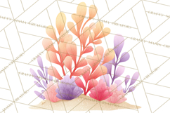 Pastel Underwater Clipart PNG, Baby Sea Animals Clip Art Product Image 3