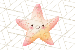 Pastel Underwater Clipart PNG, Baby Sea Animals Clip Art Product Image 3