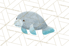 Pastel Underwater Clipart PNG, Baby Sea Animals Clip Art Product Image 5