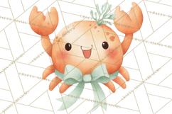 Pastel Underwater Clipart PNG, Baby Sea Animals Clip Art Product Image 5