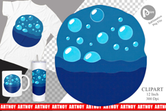 Underwater Bubbles Clipart Product Image 1