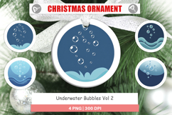 Ornament Underwater Bubbles Product Image 1