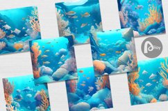 Underwater Sea | Digital Paper Product Image 3