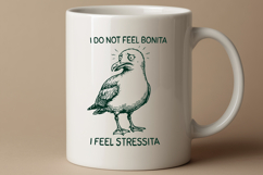 Unhinged Animal SVG Bundle | Sarcastic Mental Health Quotes Product Image 3