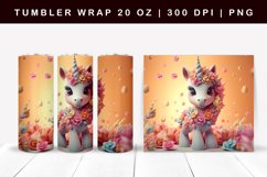 Unicorn Sublimation Tumbler Bundle | 3D Tumbler Wrap Product Image 2