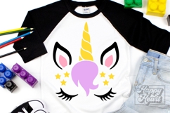 Magical Unicorn SVG - Birthday Girl Unicorn Decal Shirt PNG Product Image 1