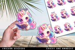 Funny animal stickers bundle, Halloween stickers, Sarcasm Product Image 25