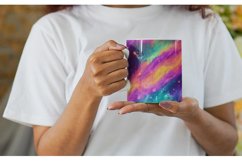 Galaxy Unicorn Color Background | Mug sublimation design Product Image 6