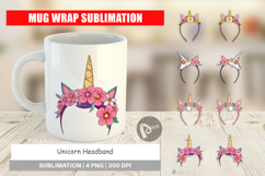 Mug Wrap Unicorn Headband Product Image 1