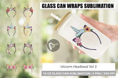 Glass Can Unicorn Headband Product Image 1