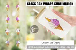 Glass Can Magical Ice Cream Product Image 1