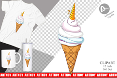 Magical Ice Cream Clipart Product Image 1