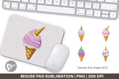 Mouse Pad Magical Ice Cream Product Image 1