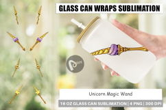 Glass Can Unicorn Wand Product Image 1