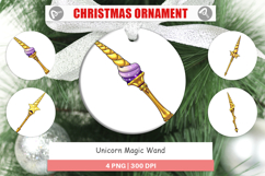 Ornament Unicorn Wand Product Image 1