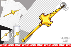 Unicorn Magic Wand Clipart Product Image 1