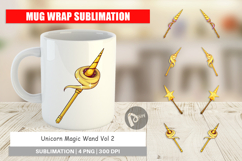 Mug Wrap Unicorn Wand Product Image 1